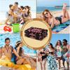 King Queen Crown Beach Towel - Extra Large Microfiber, Fast Drying, Black Gold Pink Print, For Pool Gym Yoga, Gift