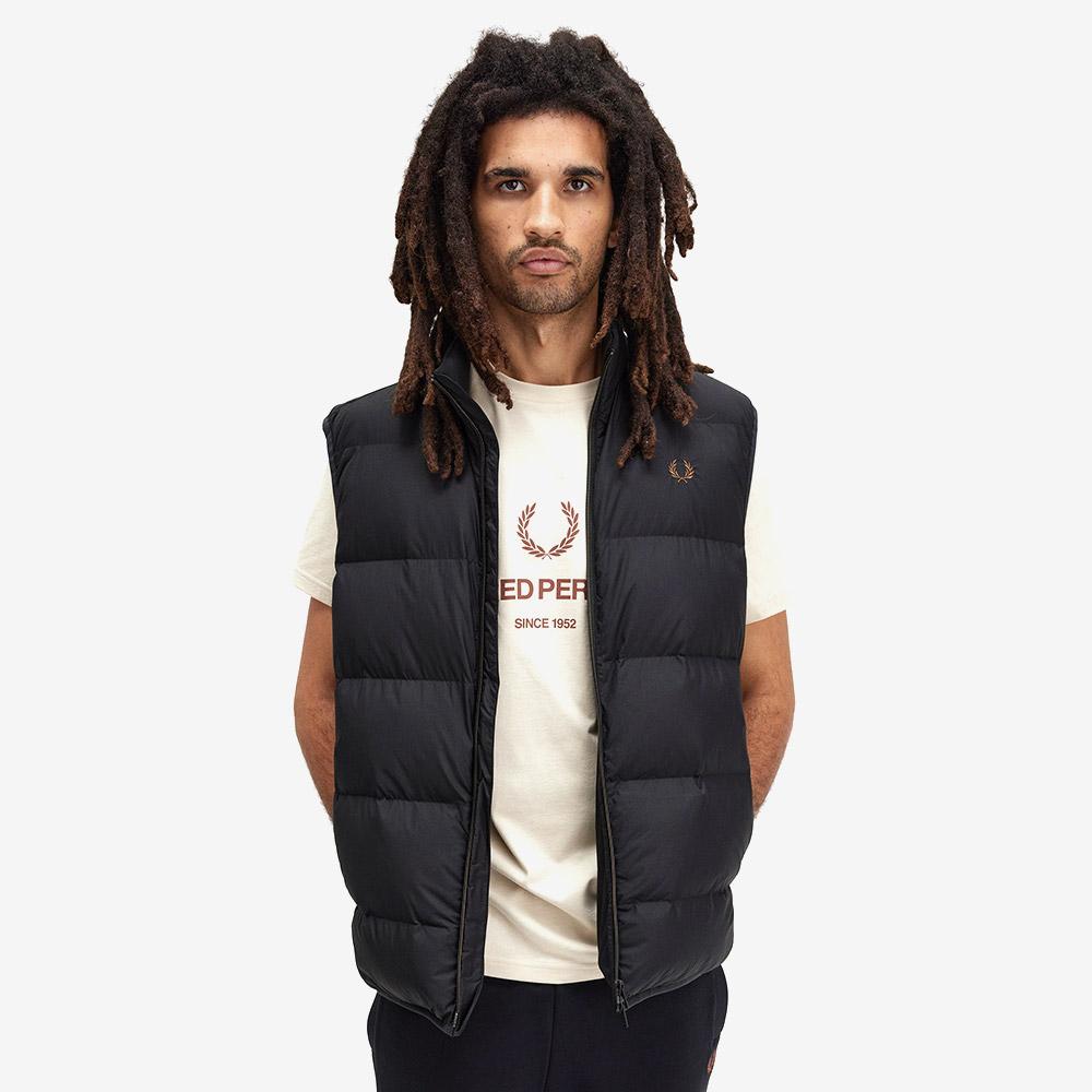 Fred Perry [Sport] Insulated Vest - Black Afpm2538522-102
