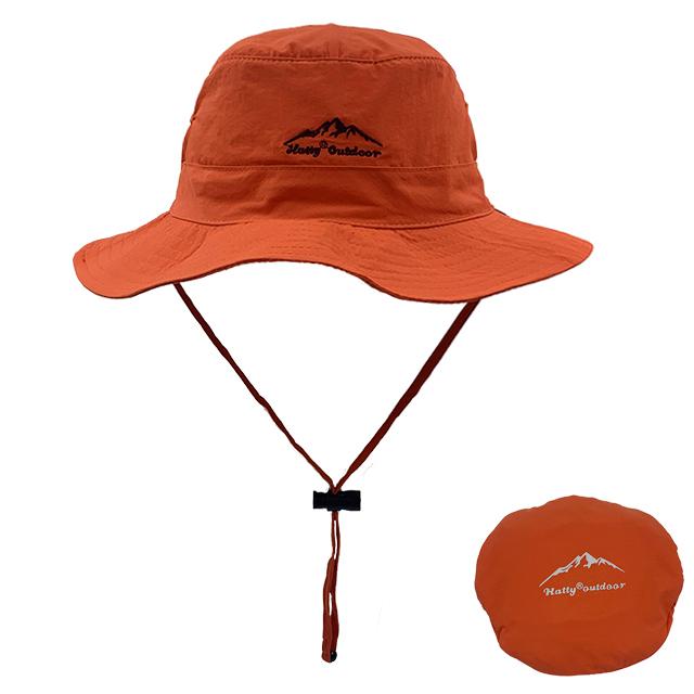 Cappello Parasole Giungla Pieghevole Asciugatura Rapida Impermeabile con Logo Personalizzato di Alta Qualità Cappello Safari da Esterno Cappello da Pesca da Tasca
