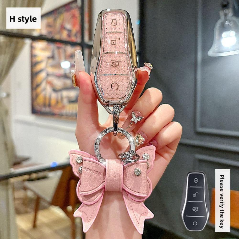 For BYD Car Key Cover for Qin PLUS Tang DMI Dolphin Song PLUS Han EV Yuan Seal Frigate 07 Protective Shell