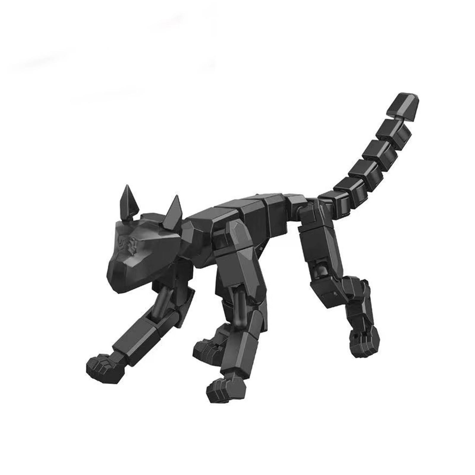 

3D-печатная машина для домашних животных, крепление для куклы собаки, декомпрессионная игрушка, многошарнирная суперподвижная модель One Size