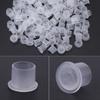 1000 stücke Tattoo Microblading Pigment Tinte Container Tasse Tattoo Tinte Halter Augenbraue Tattoo Kit 11mm