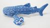 FIRST ARROW Marshmallow Mascot Whale Shark Plush Toy 207-692