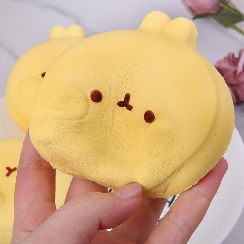 Squeeze Slow Rebound Decompression Toy Creative Simulation Cute Bunny Popular Squishy Toy Stress-relief Mochi Toy Gift