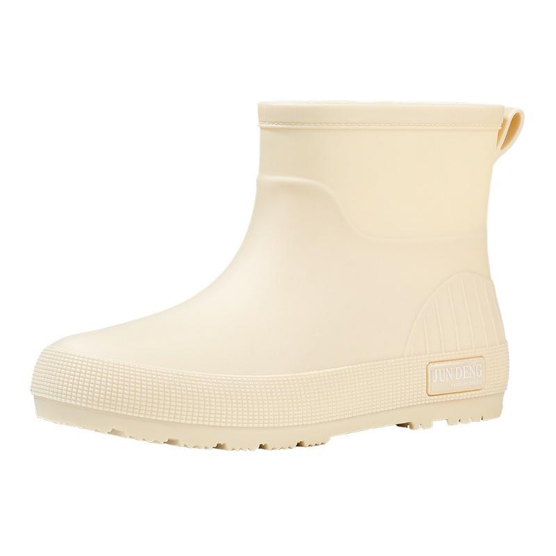 New Fashionable Low Tube Women's Rain Shoes Women's Rain Shoes Lightweight Non-slip Waterproof Shoes Women's Outer Wear