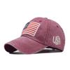 Baseball Washed Cap Old Letter Hat Cotton Material Protection Sun