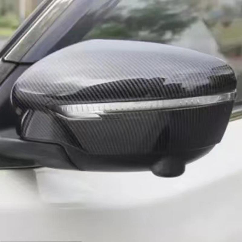 Nissan Qashqai J11 (2016-2020) Carbon Fiber Pattern Rearview Mirror Cover