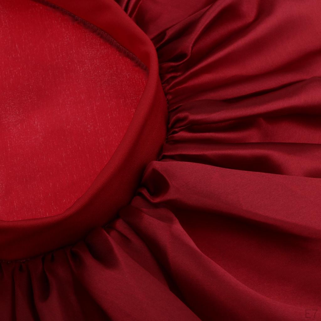 Satin Head Cover Silky Bonnet for , Smooth & Breathable