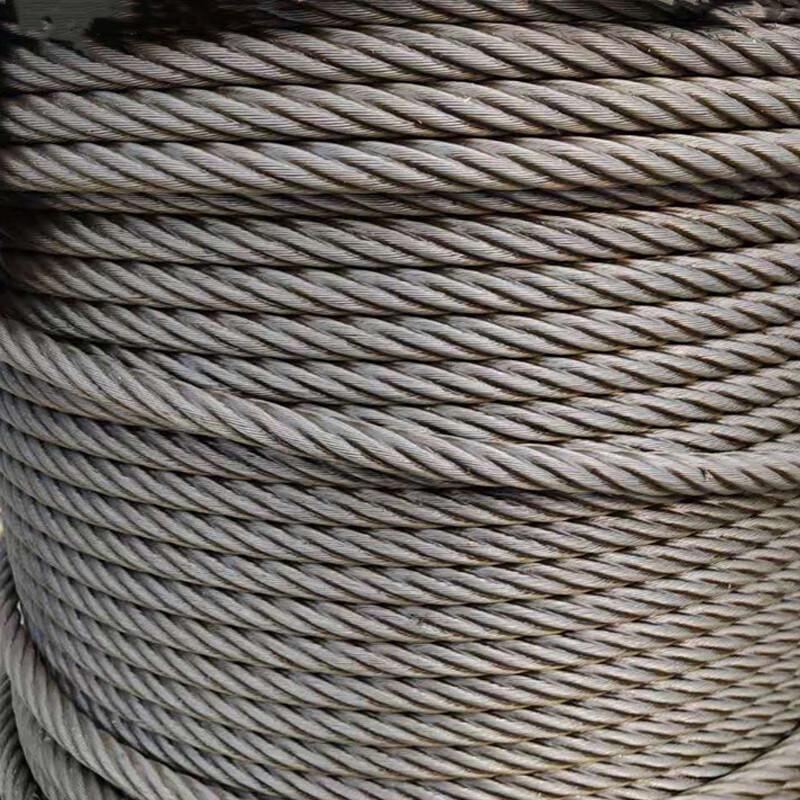 Lihu Wang Oiled Steel Wire Rope for Heavy Lifting