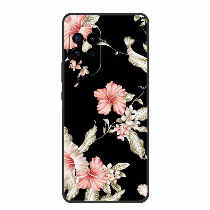 Black Silicone Case For Huawei Nova 13 Pro Case Cartoon Soft Back Cover For Huawei Nova 14 Pro Ultra Phone Case Nova14 Ultra Bag