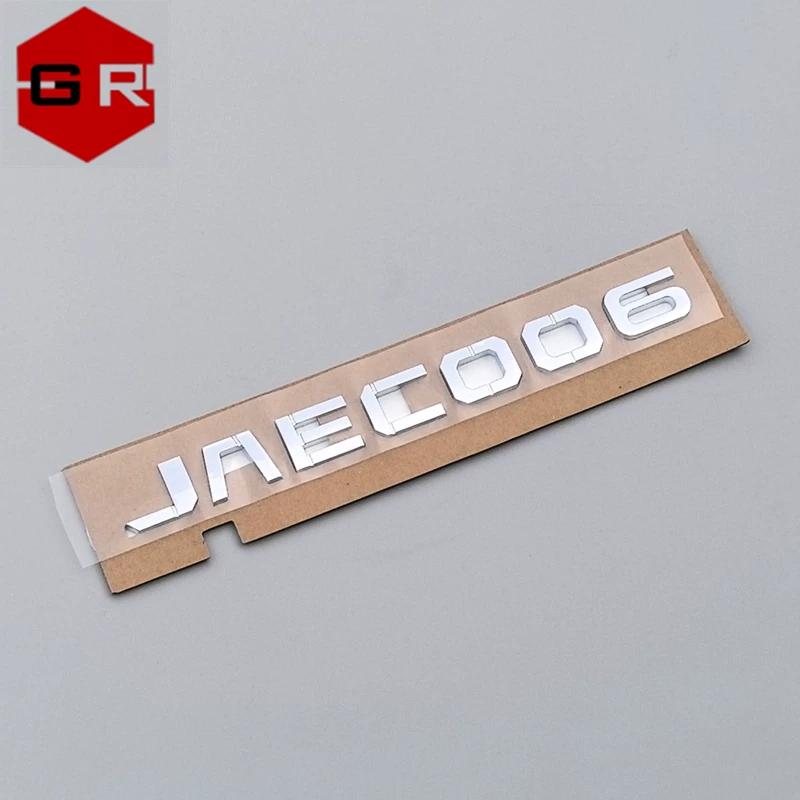 JAECOO 6 Letter Emblem Badge Logo for Chery Car Rear Trunk Sign Decal