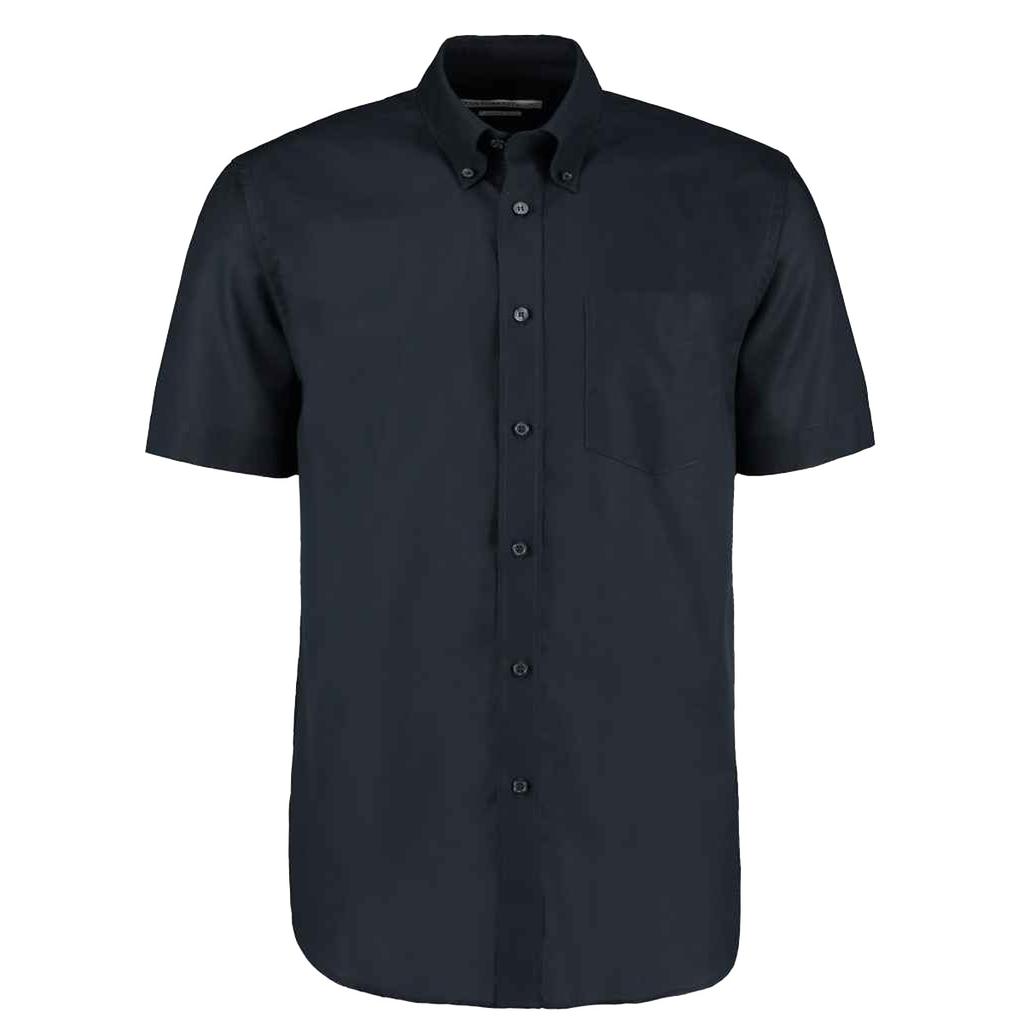 Kustom Kit Mens Oxford Classic Short-Sleeved Work Shirt