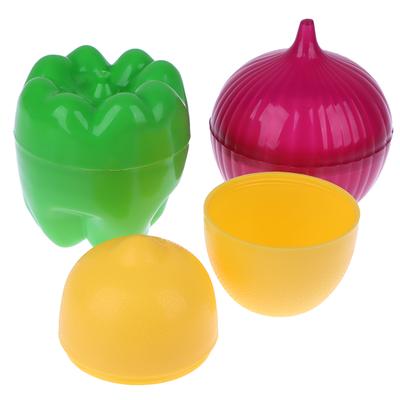 Vegetable Storage Containers Food Keepers Fruit Freshness Saver for Onion, Garlic, Lemon & Fruits