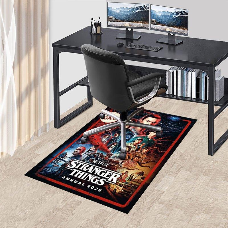 "Stranger Things Annual 2026: Official Collectible Edition"Office Mat Home Decor Office Rugs LB148