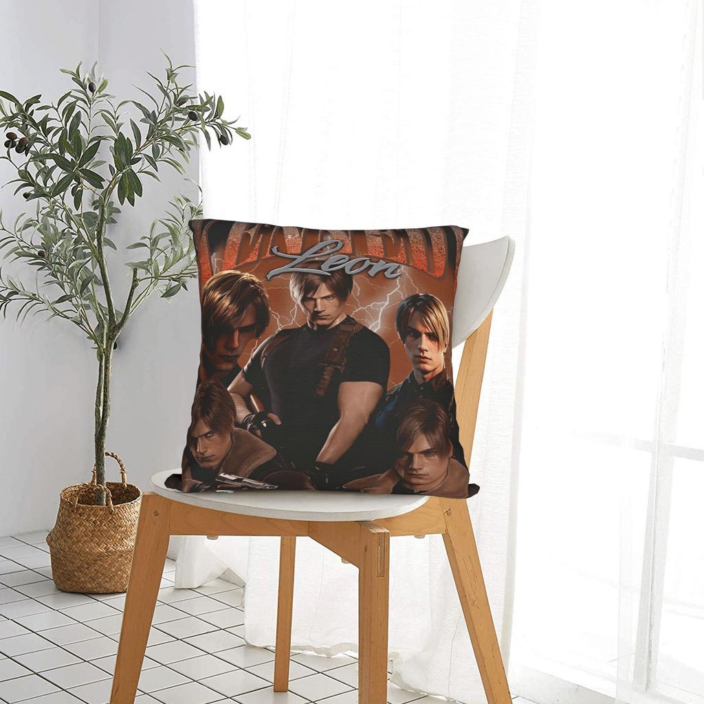 Pillow Case L-Leon Scott Kennedy Design Pillow Cover For Living Room Bed Chair Novelty Pillowcases