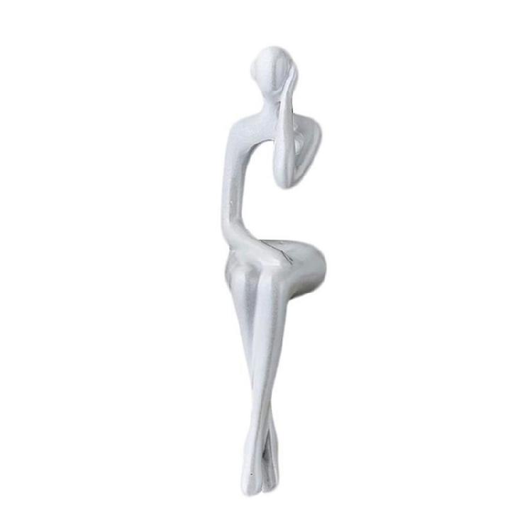 Handmade Abstract Figure Resin Craft Shelf Decors For Living Space Workstations Aesthetic Display Ornamentations