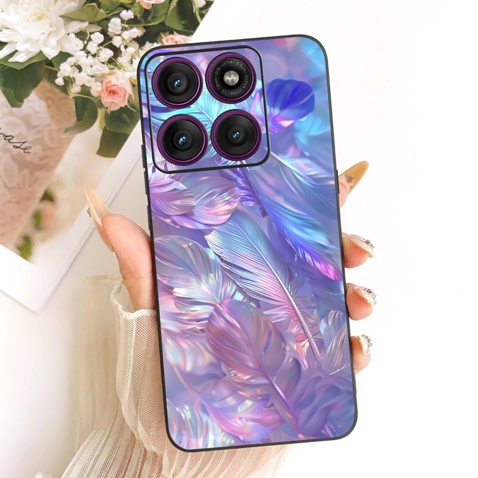 For Motorola Edge 60 Fusion Case Edge60 S Luxury Candy Painted Cover Soft Silicone Case For Motorola Edge 60 Pro Edge60 5G Shell