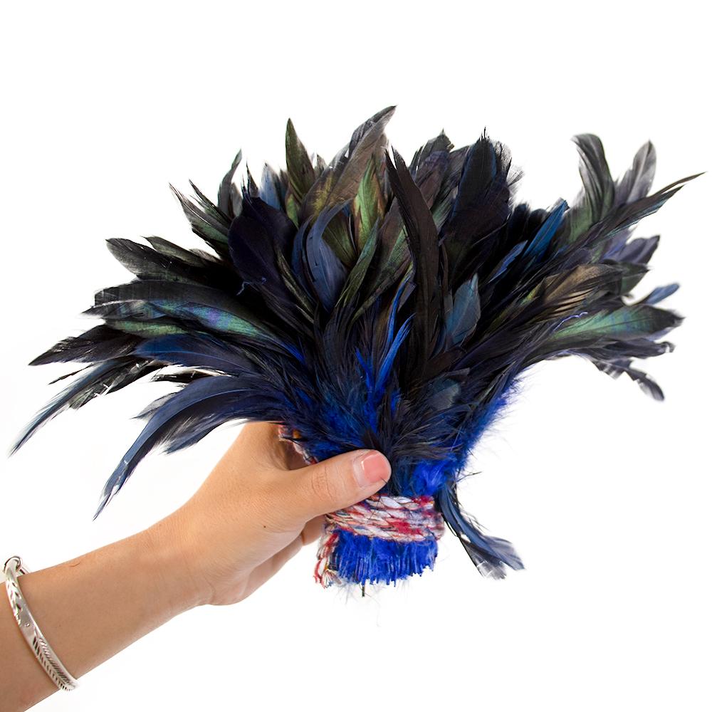 

50/100pcs Colored Rooster Chicken Cock Feather Tail 5-7inch for DIY Craft Party Wedding Sewing Costume dress Jewelry Plume Decor 50 PCS королевский синий