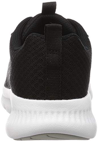 SPALDING Women's 5E JIN 3750 Walking Shoes, Wide Width, Lightweight, Size 24.0 Cm, Black