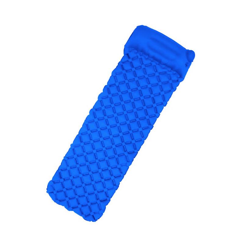 Outdoor Inflatable Sleeping Mat with Pillow
