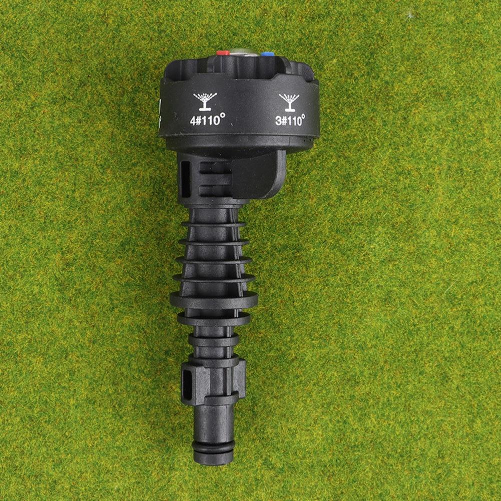 For Pressure Washer Car Washer Accessory 6in1 Pressure Nozzle For Car Cleaning Black Time Saving Cleaning Nozzle
