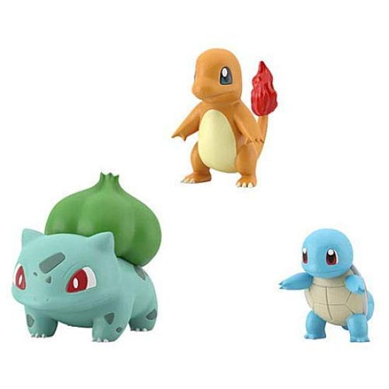 Bandai Pokemon Scale World Регион Канто Чармандер Сквиртл [1. & & Бульбазавр] (Отдельный предмет)