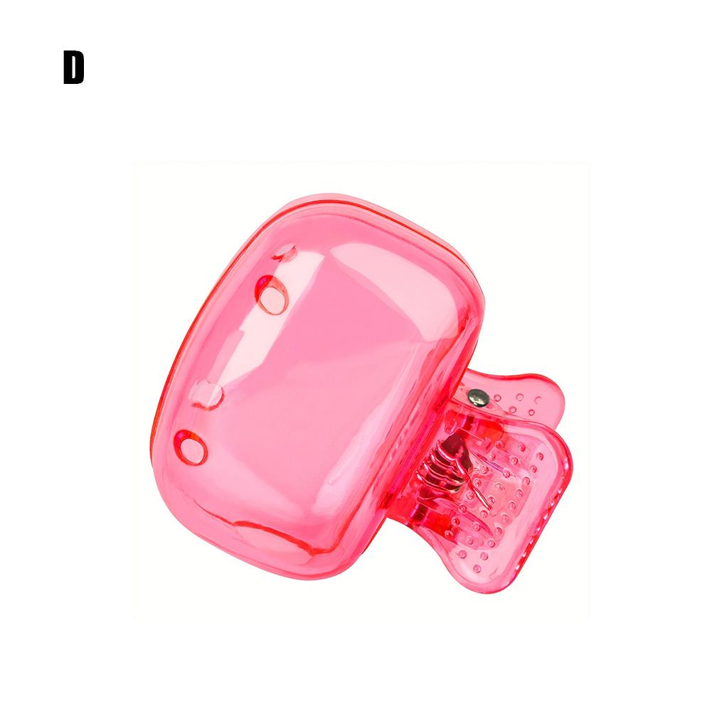 4PCS Portable Toothbrush Head Covers Clips Plastic Dustproof Protector Cap Brush Pod Case Plastic Clip For Household Travel