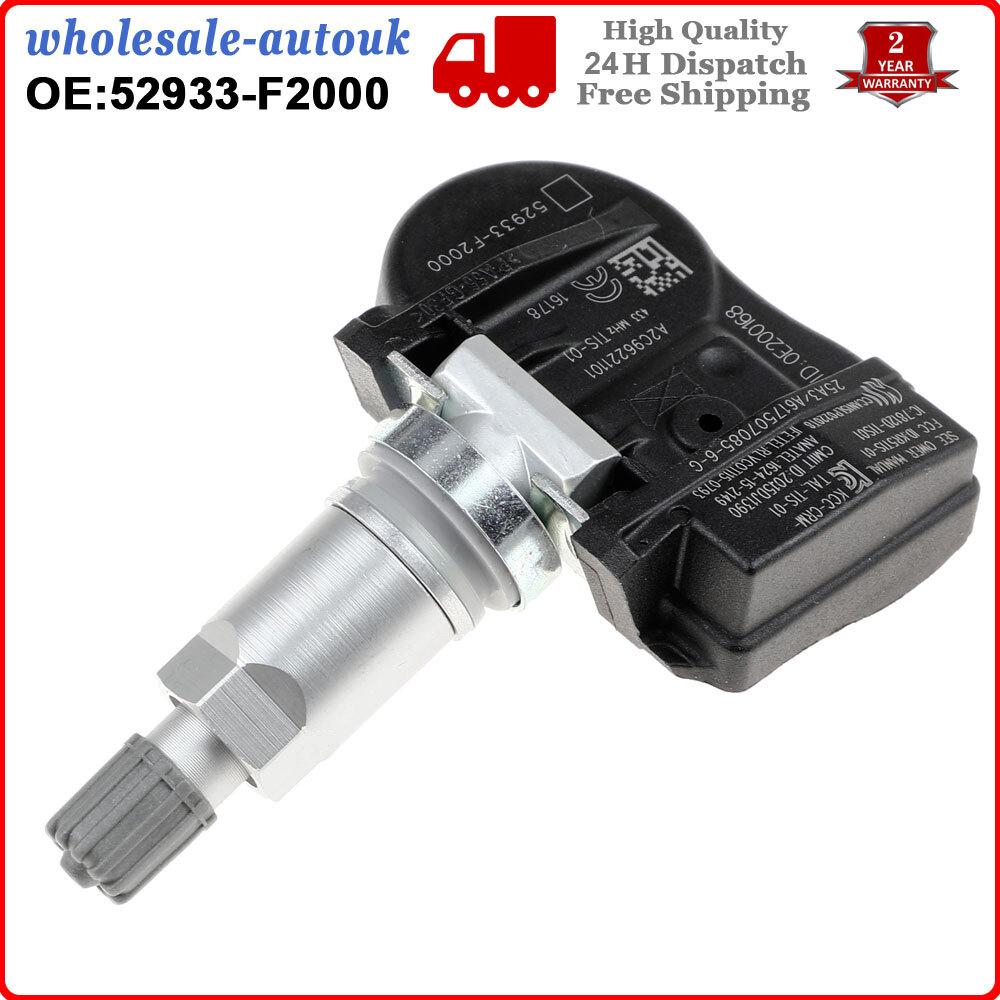 4X TPMS TYRE PRESSURE SENSOR Fits HYUNDAI ELANTRA I30 IONIQ KONA KIA NIRO OPTIMA