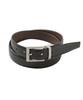 [Nano Universe] Split Leather Reversible Belt for Men, Size F 360, Pattern 1, 668-5150203