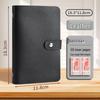 International Currency and Coin Collection Album with Money Clip and Ledger