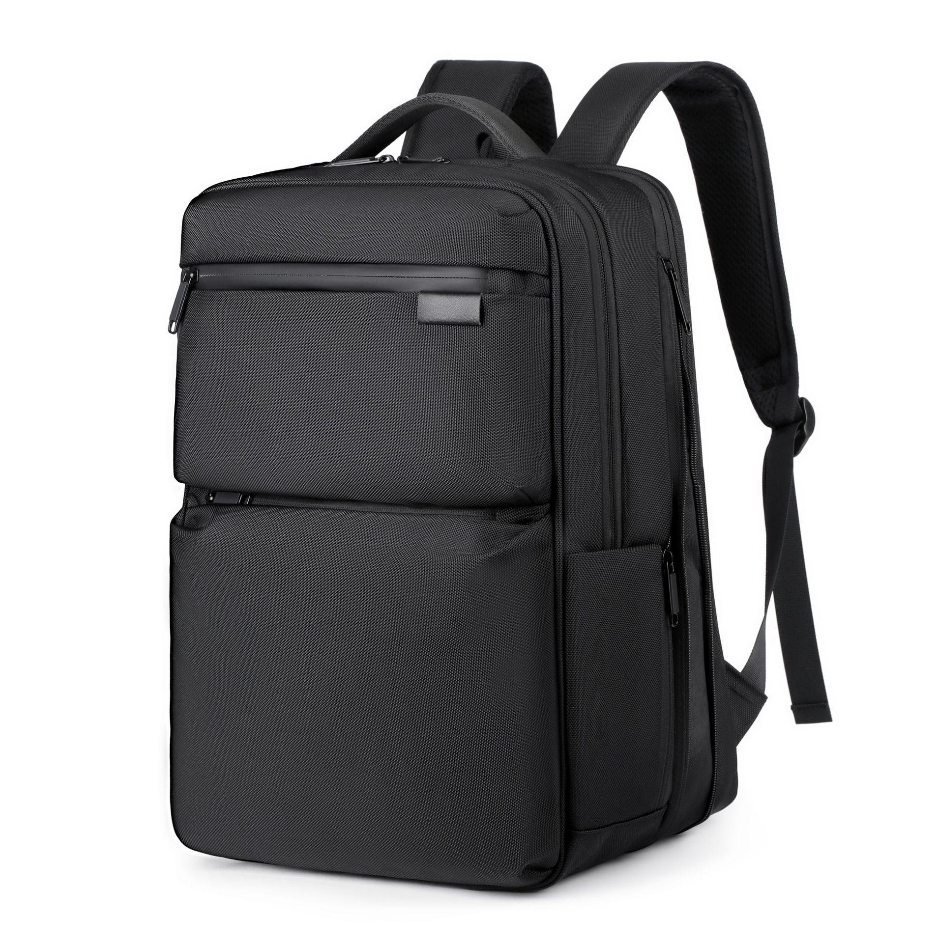 

Men s Trendy Double Shoulder Laptop Backpack - Large Capacity for Travel and Business чорний