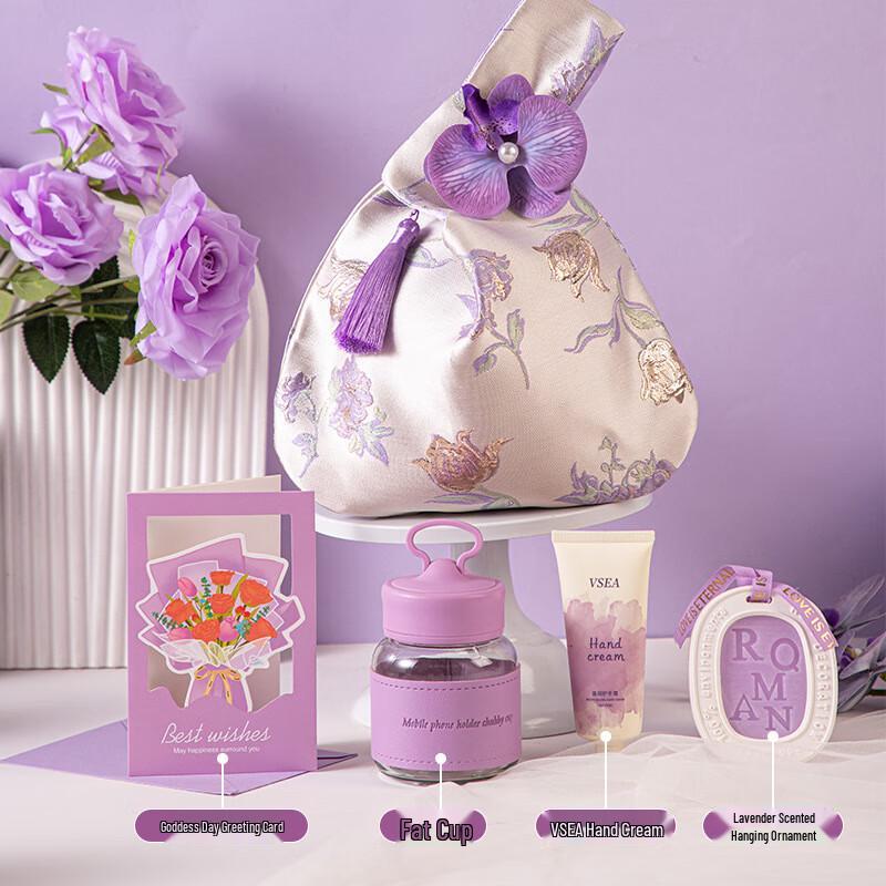 Chinese Style Phalaenopsis Handbag Gift Set Set 17