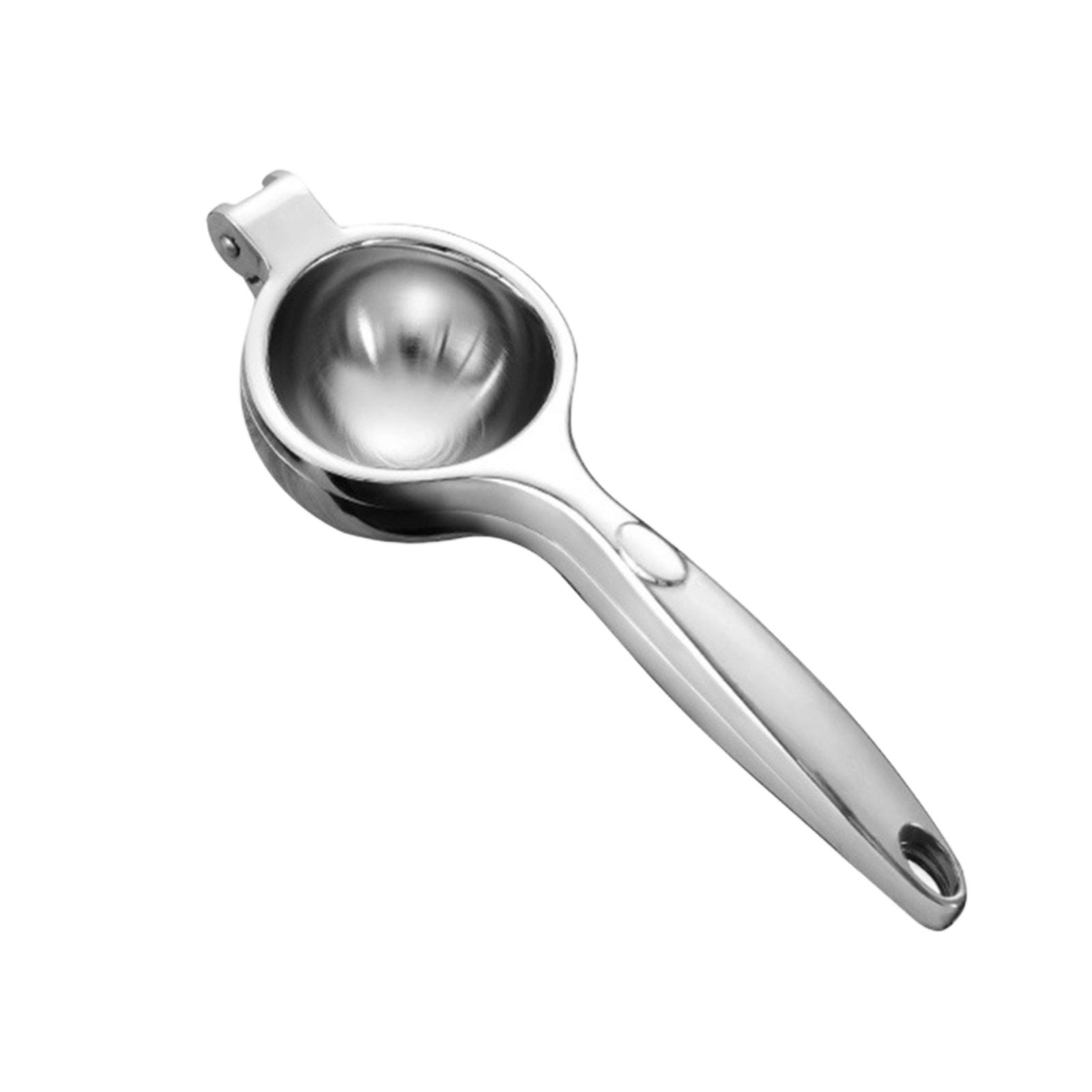 Stainless Steel Lemon Squeezer Handheld Citrus Juicer Manual Fruit Press with Ergonomic Handle for Efficient Juice Extraction One Size