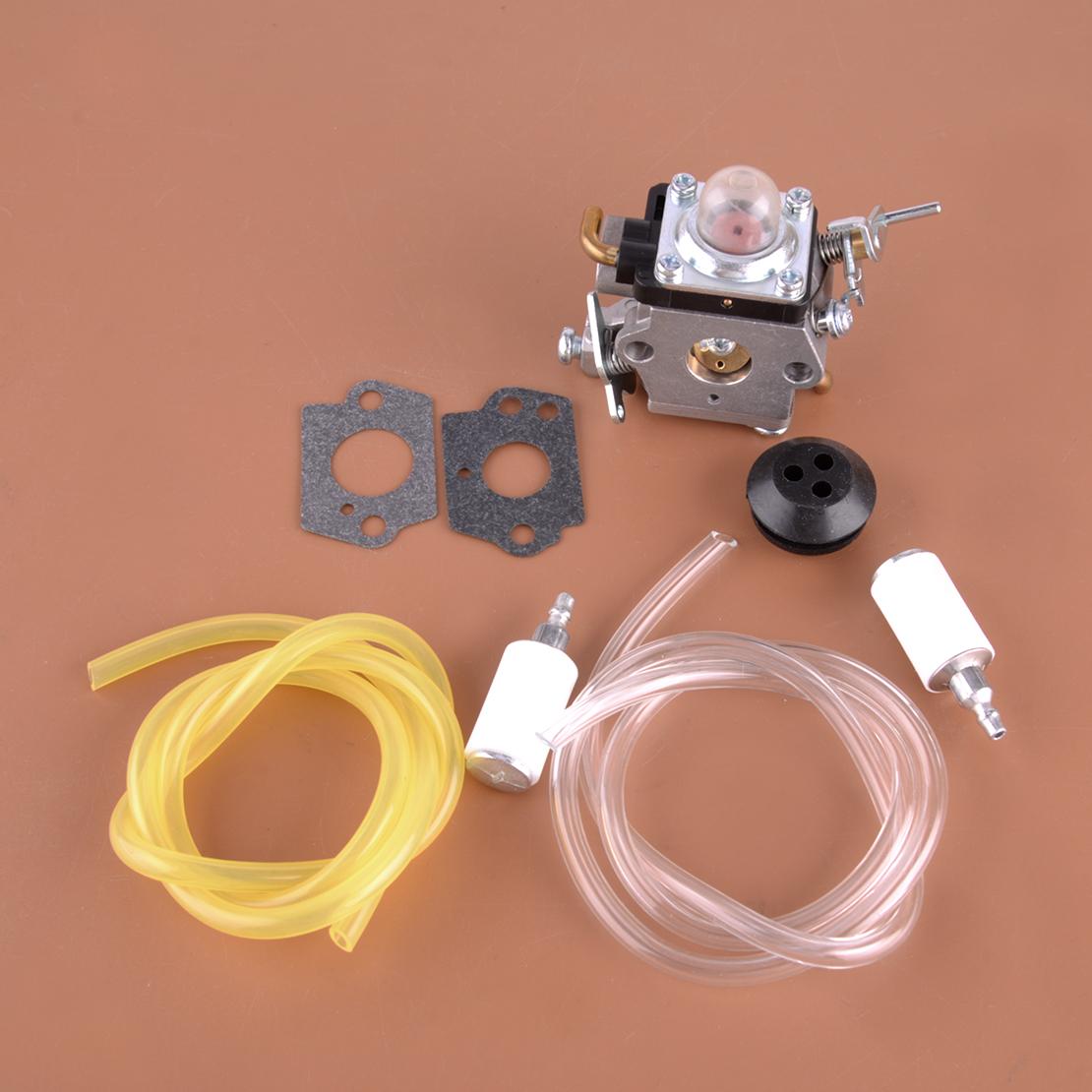 523012401 1 Set Carburetor Fuel Line Kit Fit for Husqvarna 122HD45 122HD60 McCulloch SuperLite 4528 ErgoLite 6028 Redmax CHT220 China Mainland