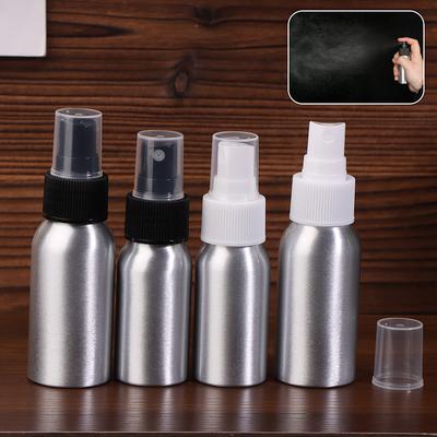 30/50/100/120/150/250/500 ml Leere Aluminium-Sprühflasche Kosmetikflasche Mini-Metall-Zerstäuberflaschen Reisegröße für Kosmetika