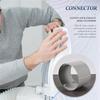 ABGR-Portable Air Conditioner Exhaust Hose Coupler Window Adapter AC Unit Tube Connector Parts & Accessories