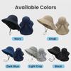Women's Foldable Outdoor Sun Fishing Hat & Shawl for Summer Mountaineering