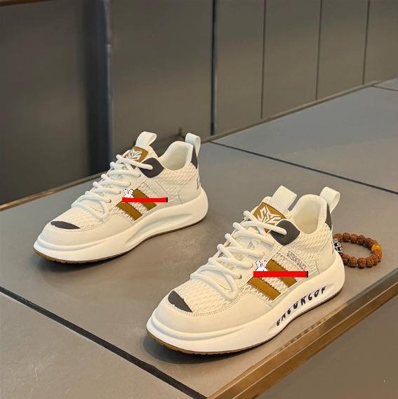High-end color matching mesh low-top shoes New light luxury shoes in spring and summer