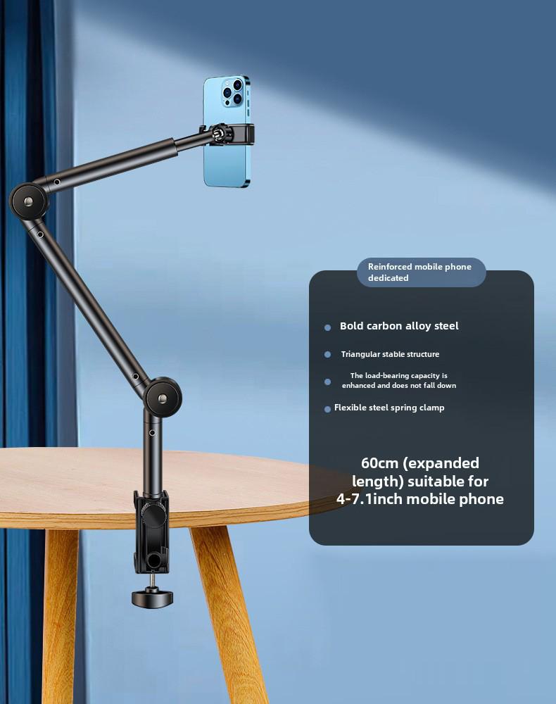 Adjustable Phone and Tablet Stand for Bed and Desk