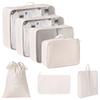 Travel Packing Cubes 7 Set, Luggage Organizer Bags for Clothes, Portable Suitcase Storage Bags, Water-Resistant Fabric, Multi-Size Bundle