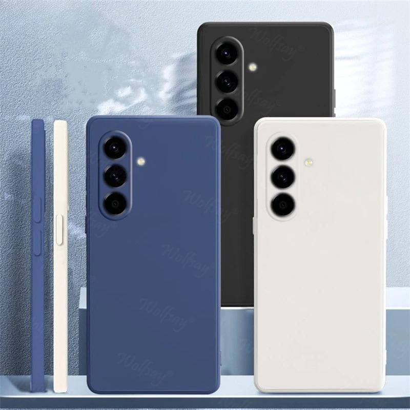 Case For Samsung Galaxy A56 Case Soft Original Liquid Silicone Back Case For Samsung Galaxy A56 Cover For Samsung A56 5G Funda