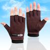Color Suede Leather Autumn Winter Gloves Road Bike Gloves Men Cycling Gloves Outdoor Sports Gloves