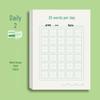 30-Day Ancient Poetry Calligraphy Practice Tian Zi Ge for Elementary Students