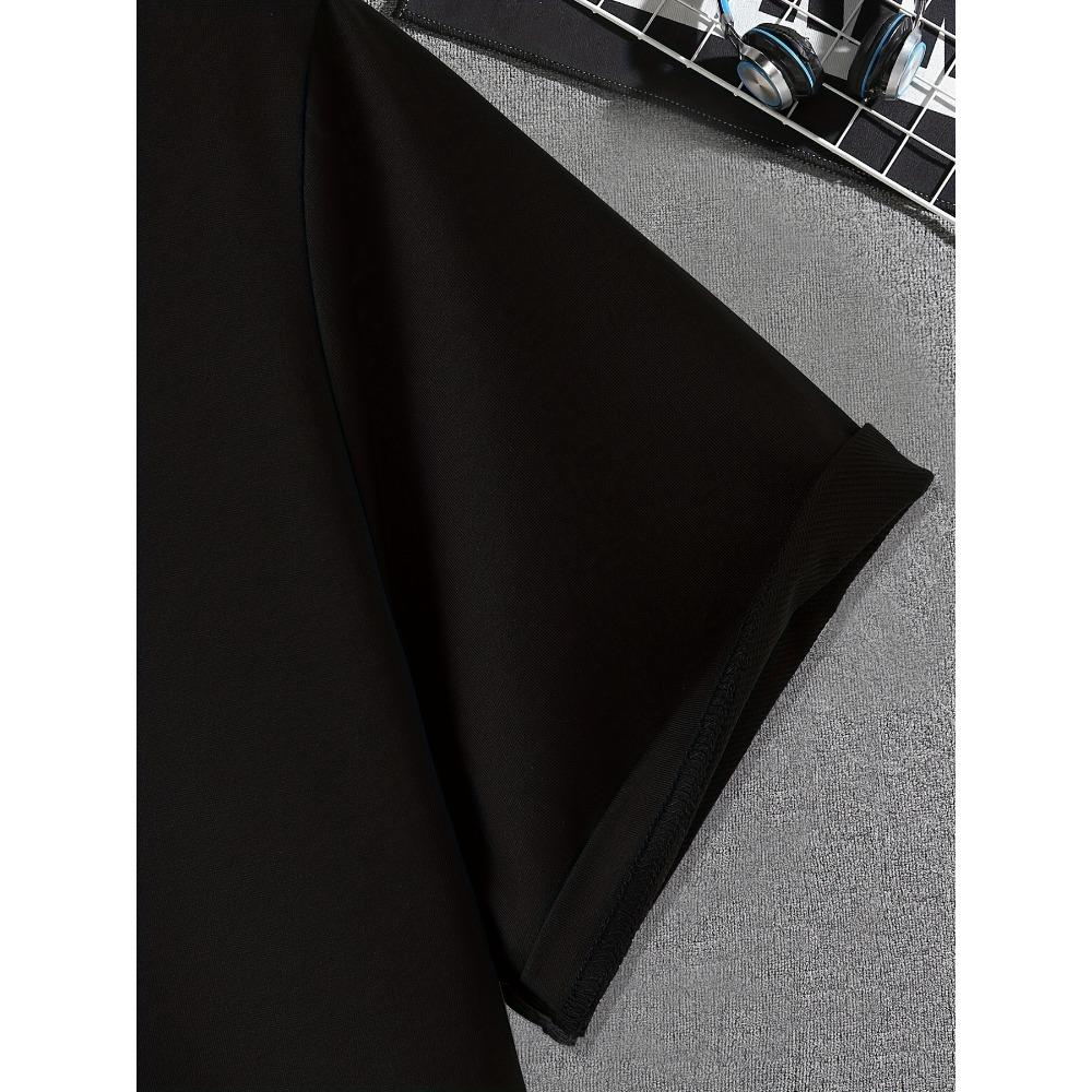 European sizes [Weed Print Graphic Tee] Casual Comfy Weed Print Graphic T-shirt - Men's Summer Tees - Mens Clothing