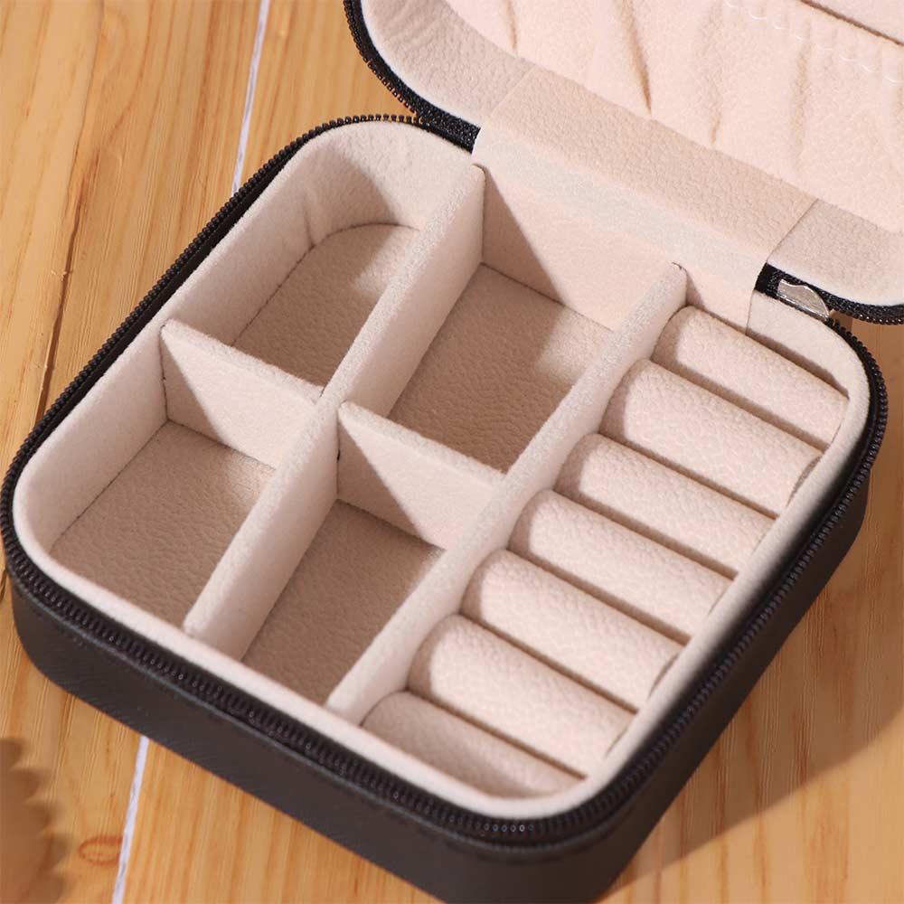 Display Zipper Jewelry Storage Case Packaging Box Earrings Organizer Holder  Gift