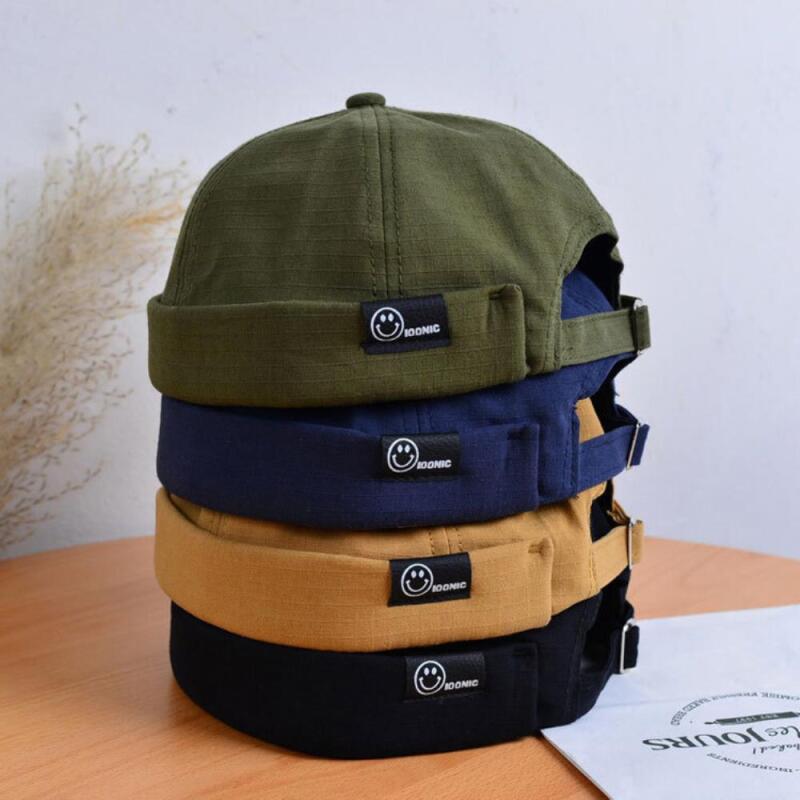 Women s 4-color patch classic watch cap C7948_Camel