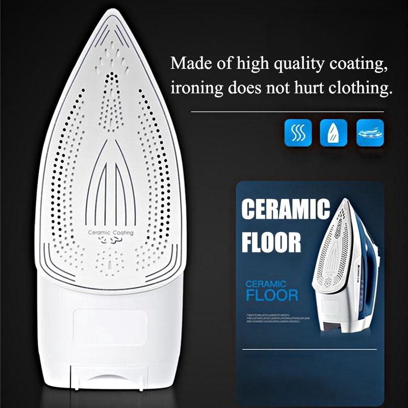 2000W Handheld Garment Steam 220V Electric Iron Machine Fast Heat-up Steamer Clothes 5 Stalls Adjustable Temperature