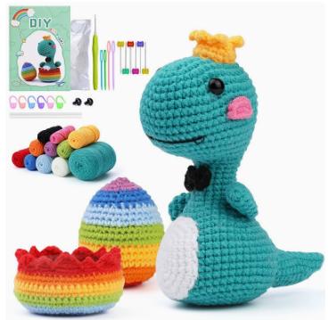 DIY Crochet Yarn Doll Kit for Beginners - Complete Set
