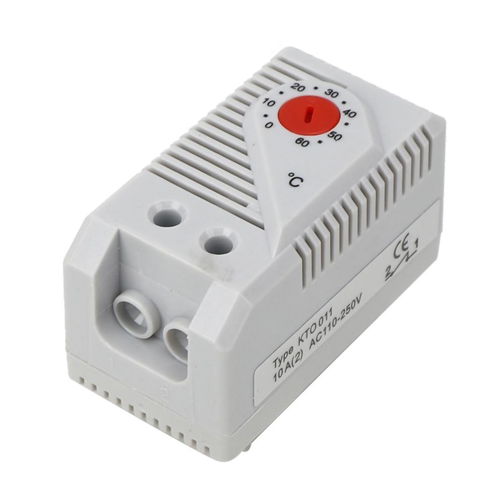 

KTS011 Temperature Controller 0-60℃ Adjustable Thermostat Switch Mechanical Thermostat Heaters KTO011