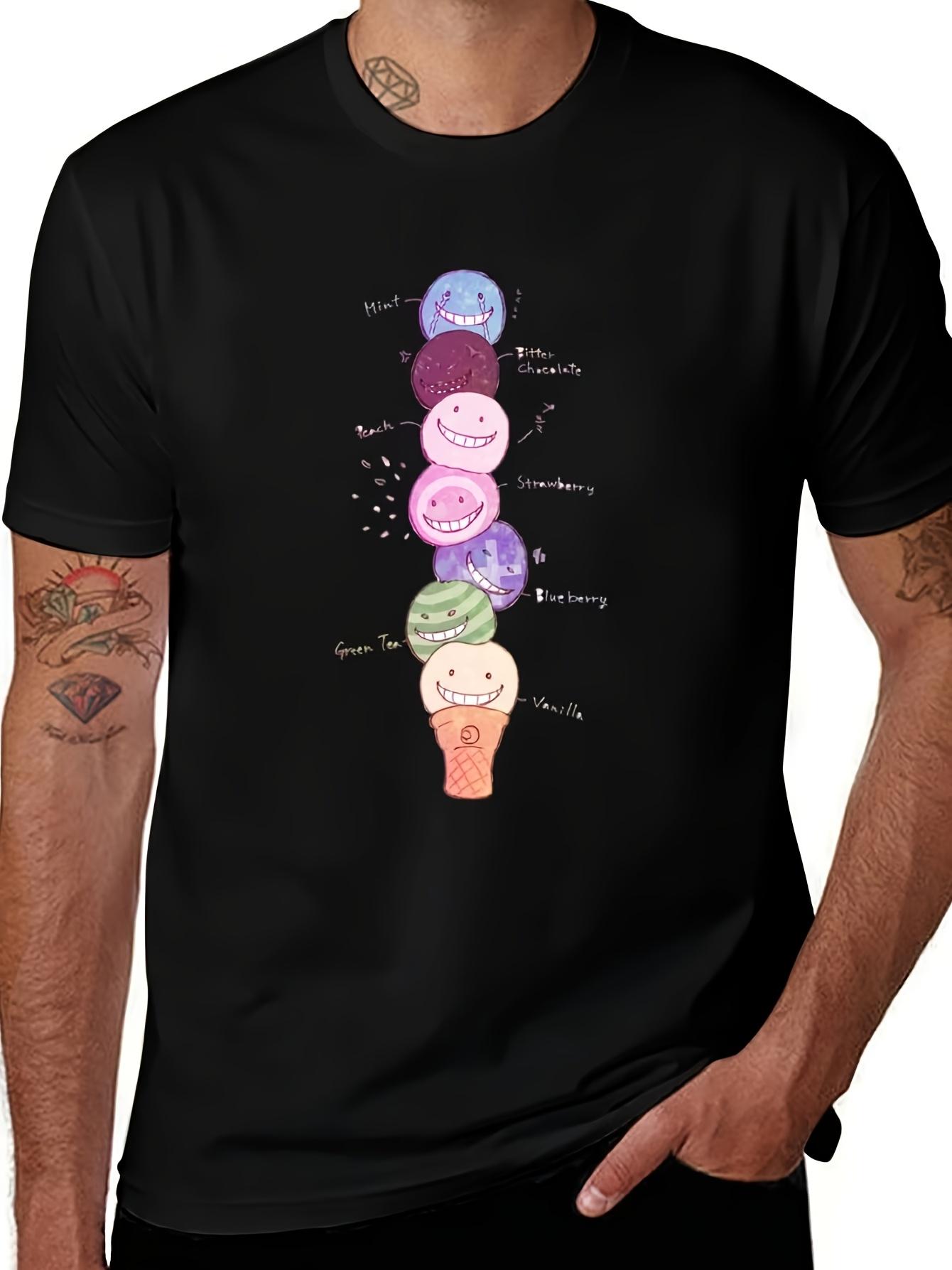T-Shirt y2k Assassination Classroom Anime T Black S
